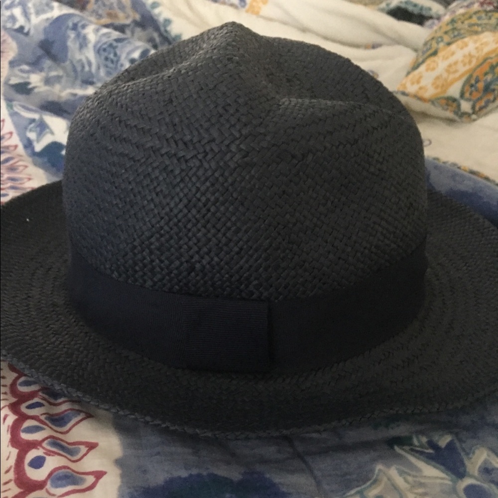 Navy Blue Woven Hat (M/L)